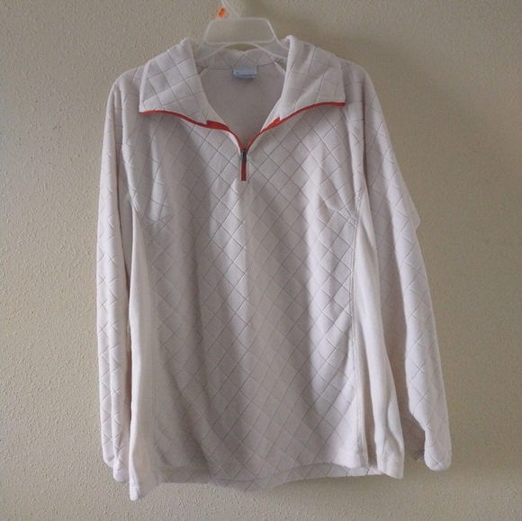 Columbia Quilted Quarter-Zip Pullover Size Medium - Picture 1 of 5
